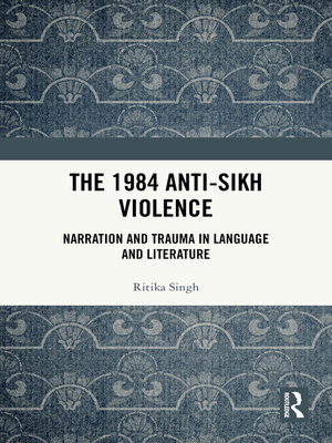 cover image of The 1984 Anti-Sikh Violence
